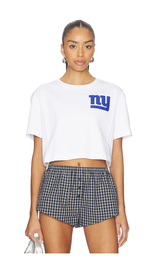 Terez x REVOLVE Giants Tonal Crop Logo Tee