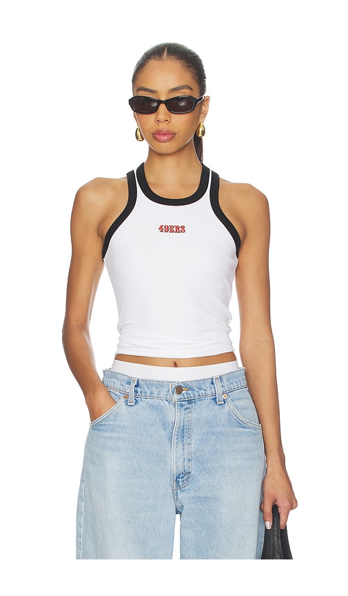 Terez x REVOLVE 49ers Scoop Armhole Rib Tank Top