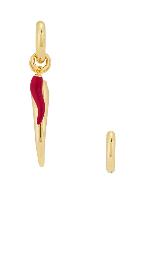  Timeless Pearly Ohrringe In Metallic Gold. 