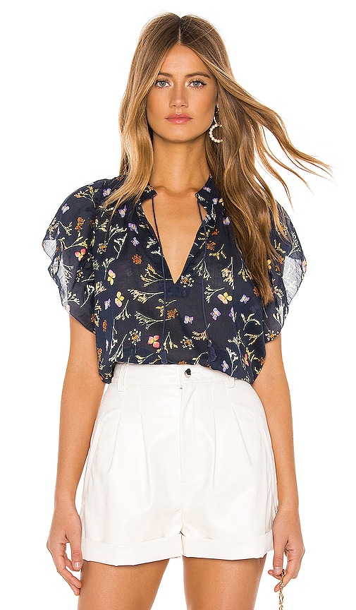 Brett Bohemian Blouse