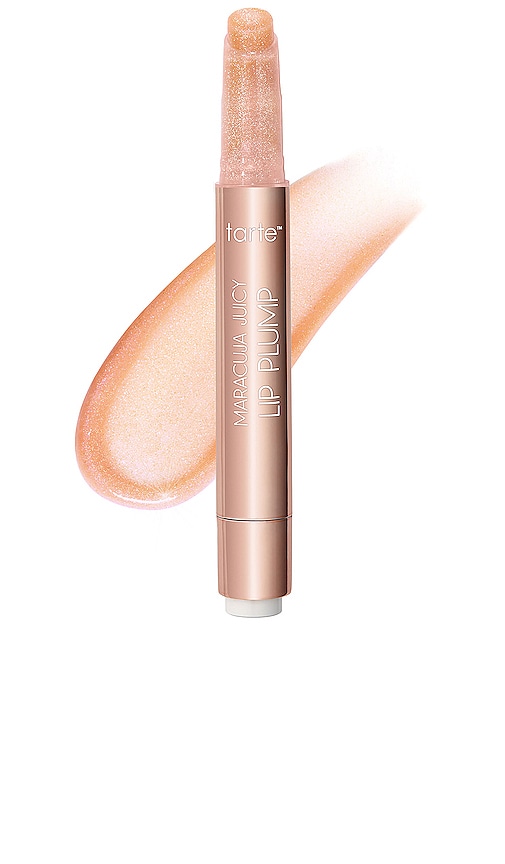 Tarte Maracuja Juicy Lip Plump Shimmer Glass In Soft Pink Shimmer Glass