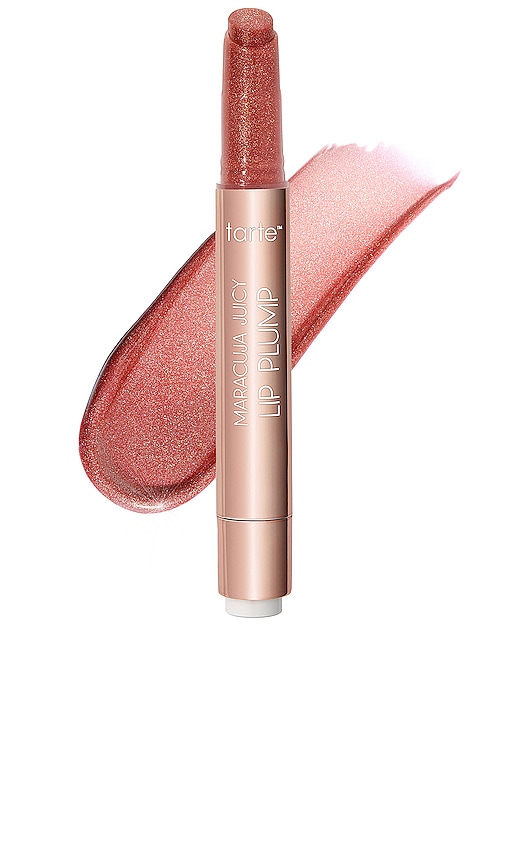 Tarte Maracuja Juicy Lip Plump Shimmer Glass In Rosy Mauve Shimmer Glass
