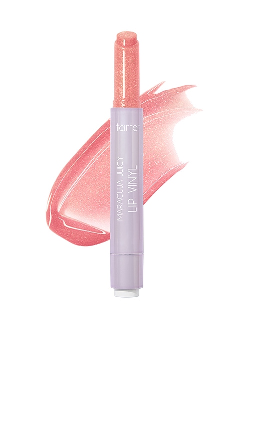 Maracuja Juicy Lip Vinyl in Shimmering Rose.