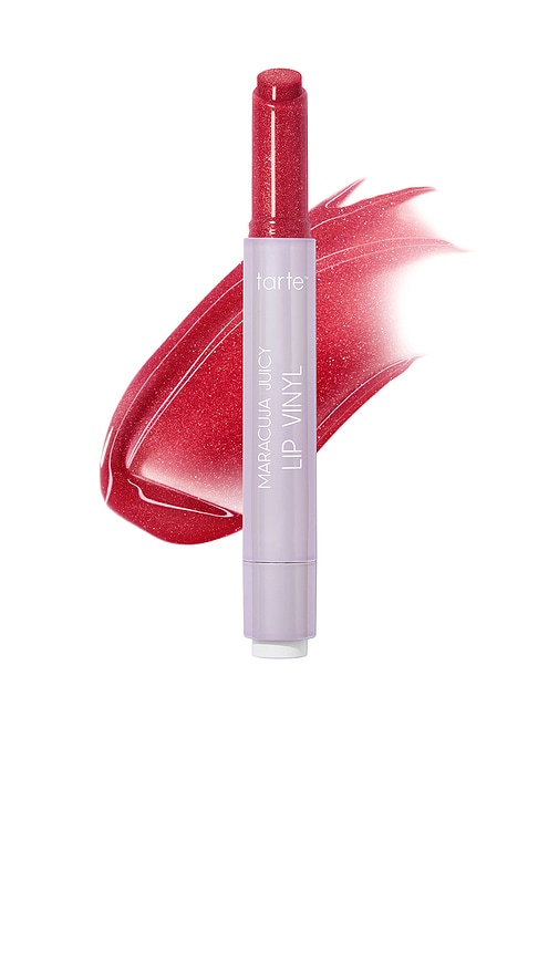 Maracuja Juicy Lip Vinyl in Shimmering Cranberry.