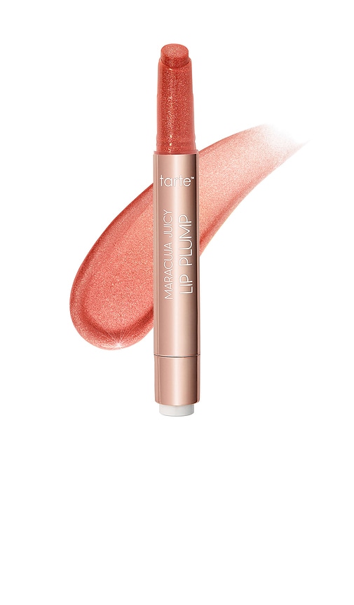 Maracuja Juicy Lip Plump Shimmer Glass in Ruby Shimmer Glass.
