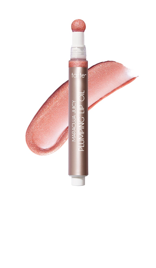 Maracuja Juicy Plumping Lip Oil in Shimmering Daffodil.