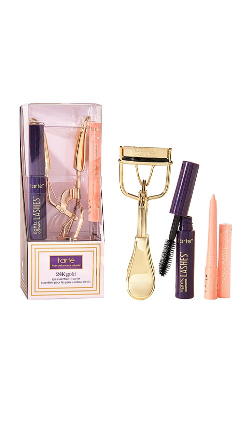 tarte 24k Gold Eye Essentials + Curler