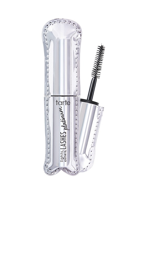 Travel-size Lights, Camera, Lashes Platinum Mascara in Black.
