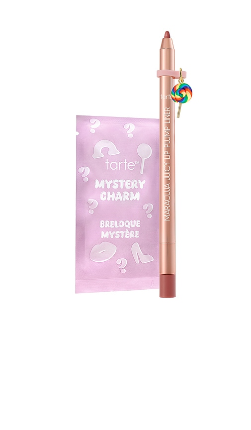 tarte Maracuja Juicy Lip Plump Liner With Charm in Blushed Rose.