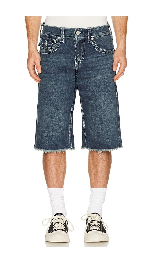 True Religion Mikey Big T Flap Shorts