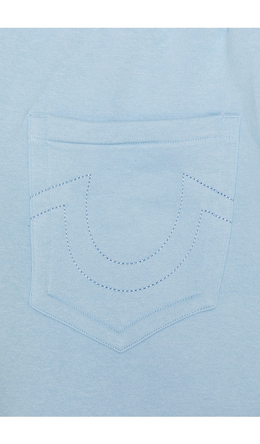 True Religion Tiger Script Mikey Fleece Shorts | Thumbnail 7