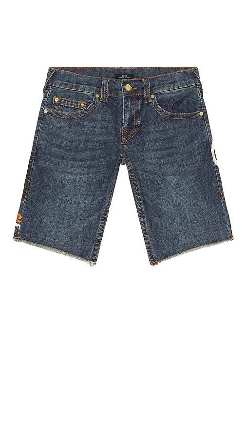 True Religion Ricky Big T Undone Hem Shorts | Thumbnail 7 True Religion Ricky Big T Undone Hem Shorts | Thumbnail 7