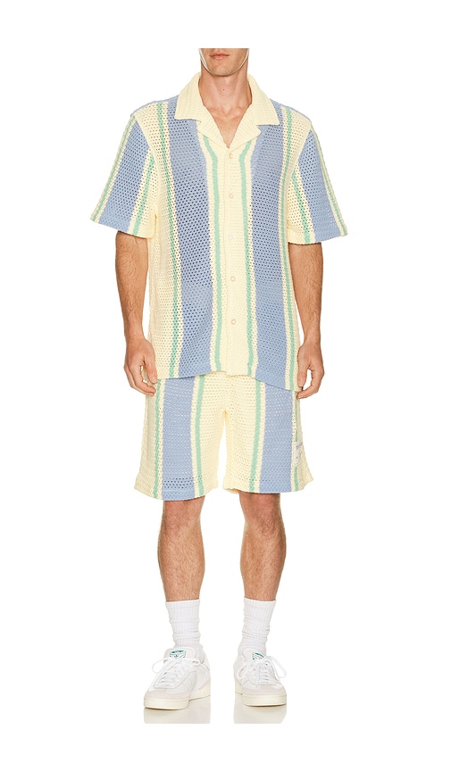 True Religion Knit Stripe Shorts | Thumbnail 3