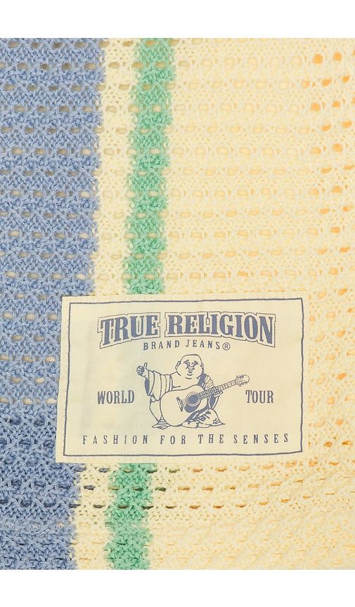 True Religion Knit Stripe Shorts | Thumbnail 5
