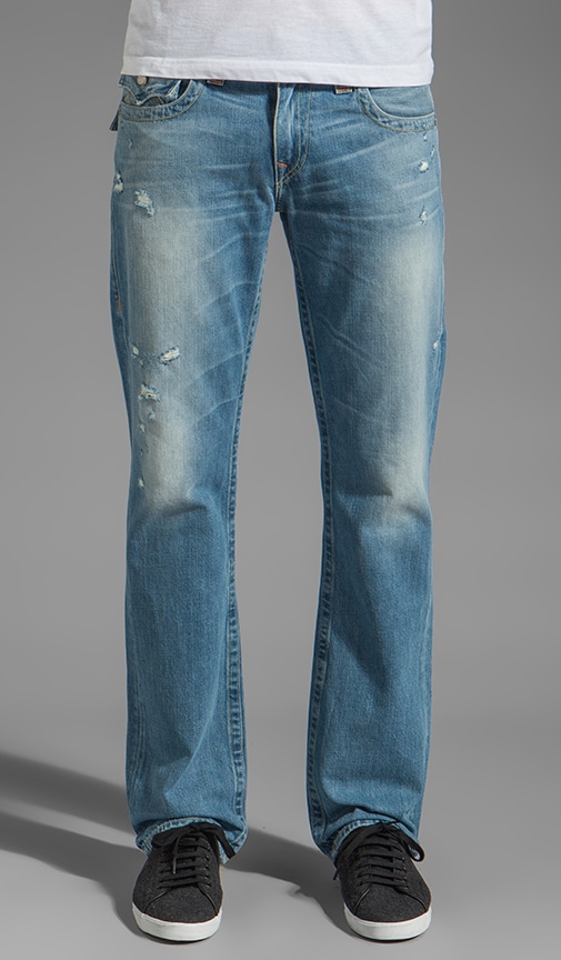 Ricky Multi Stitch Straight Leg