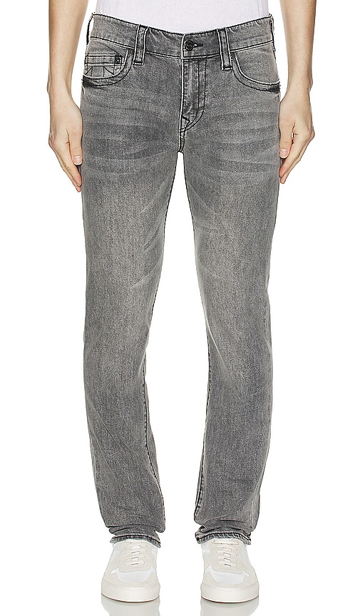 Shop True Religion Rocco Jeans In Moscow Mule Grey Wash