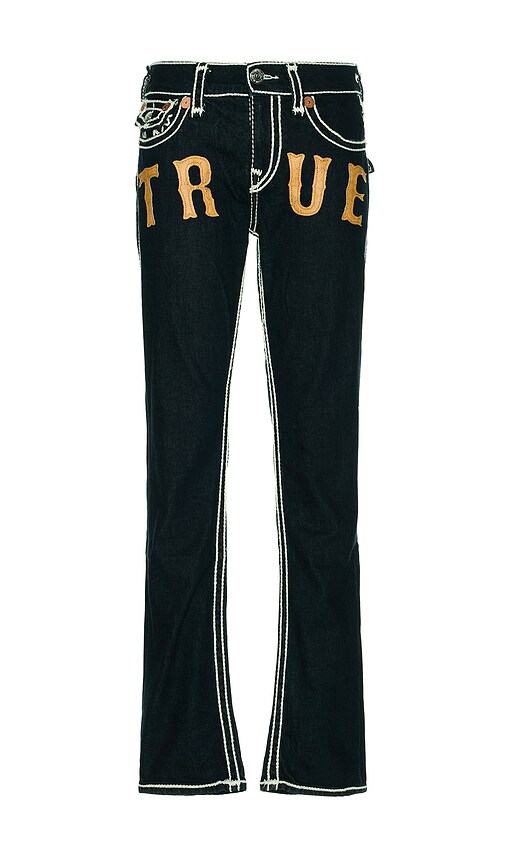 Rope Stitch Western Ricky Flap Jeans