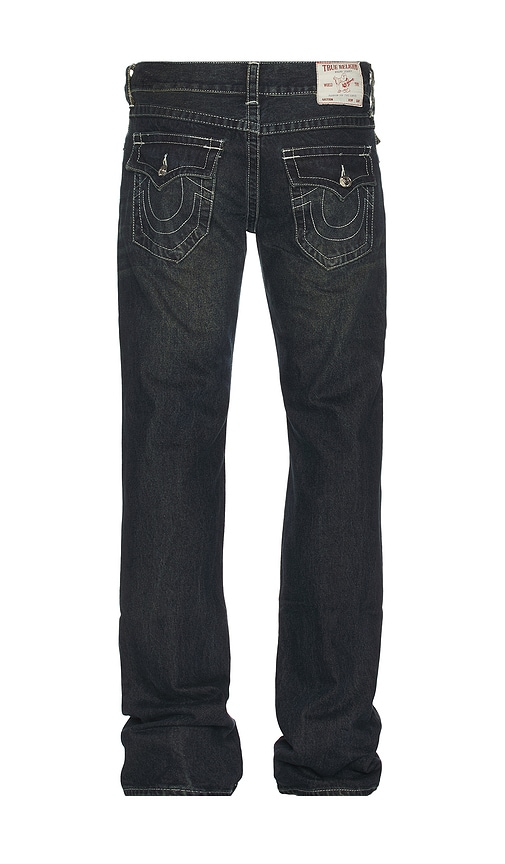 TRUE RELIGION STACKED BILLY FLAP JEANS