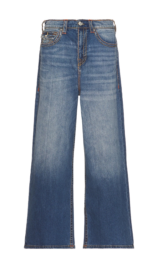 Mikey Big T Flap Jeans in Blue. - size 34 (also in 30, 31, 32, 33, 36)