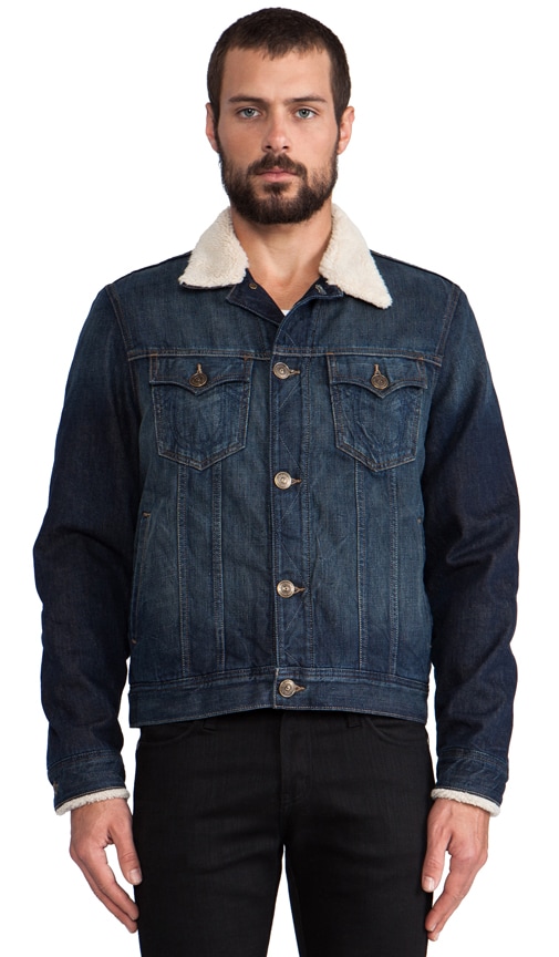 True religion sherpa outlet jacket