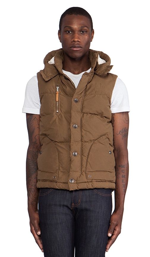 true religion puffer vest