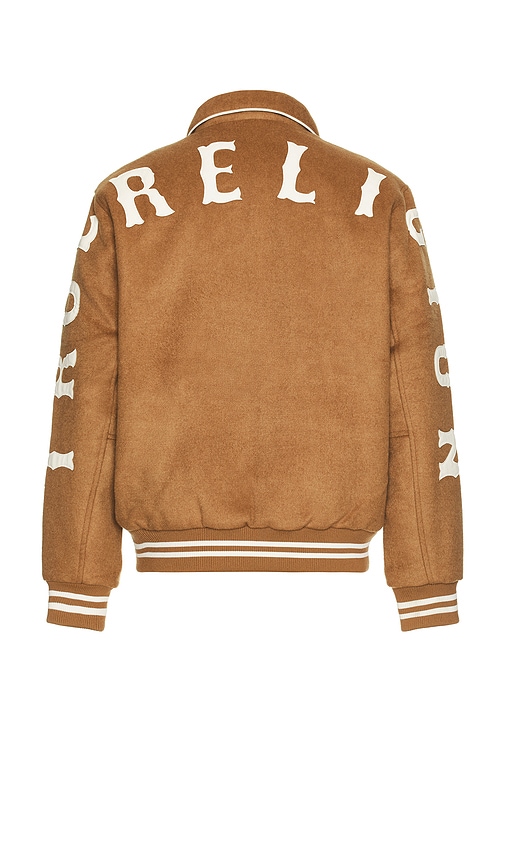 TRUE RELIGION WOOL VARSITY JACKET