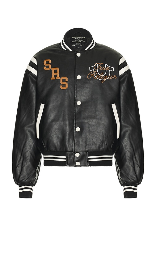 True Religion Retro Varsity Jacket