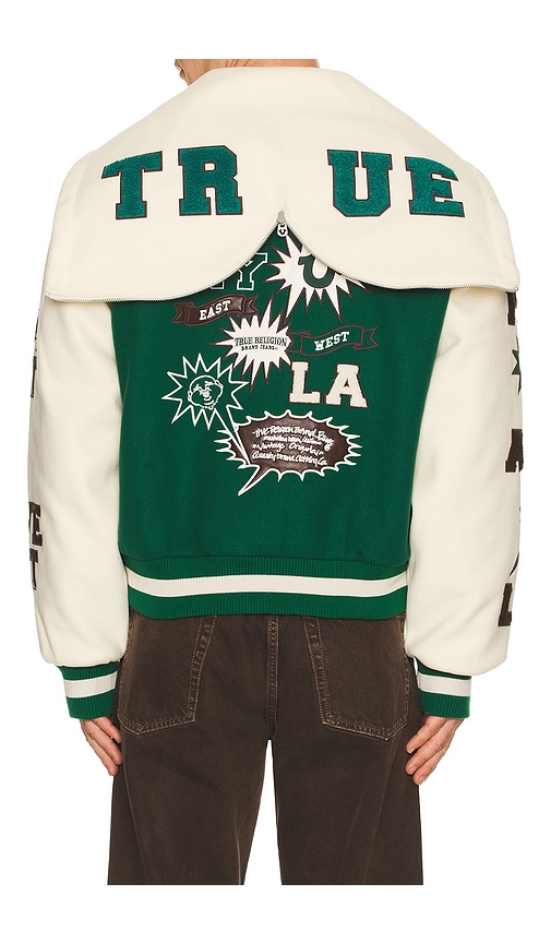 True Religion RETRO スタジャン - Evergreen & Winter White | REVOLVE
