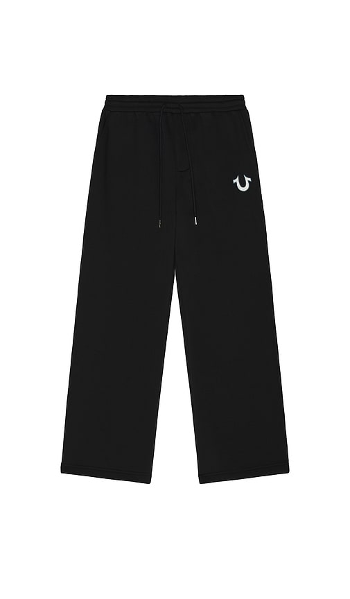 Mesh Baggy Sweatpants in Black. - size L (also in M, S, XL/1X) - True Religion - Modalova