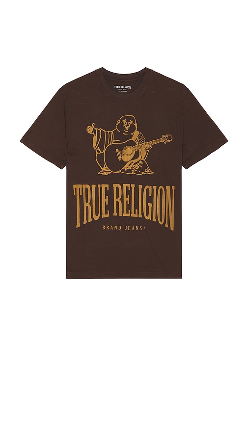 TRUE RELIGION CRACKLE VINTAGE TEE