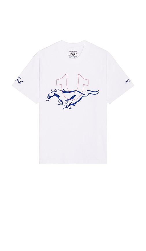 x Ford Short Sleeve Logo Tee in White. - size XL/1X (also in L, M, S)