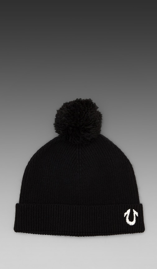 Knit Watchcap with Pom
