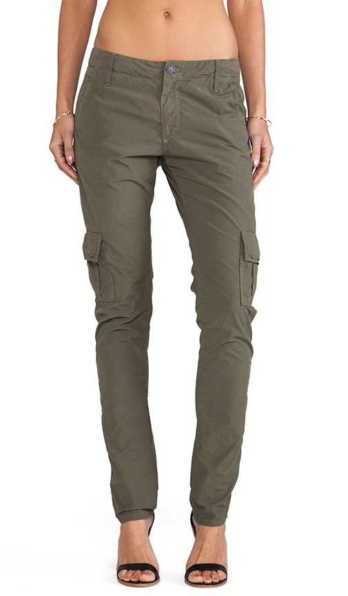 GUIZIO Utility Cargo Pant in Sage Green