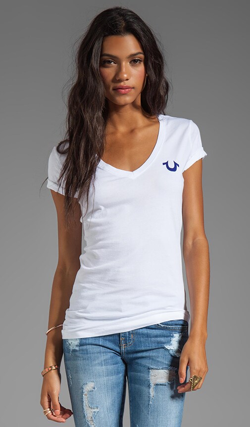 Basic Logo V-Neck Tee