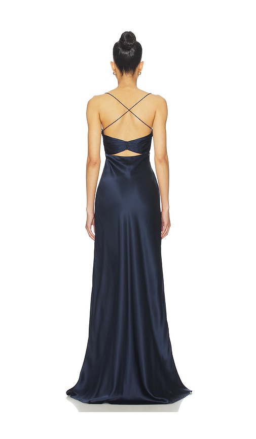  The Sei Schräg Geschnittenes Kleid Mit Cut-outs In Navy. Größe 2. Also In 4, 6. 