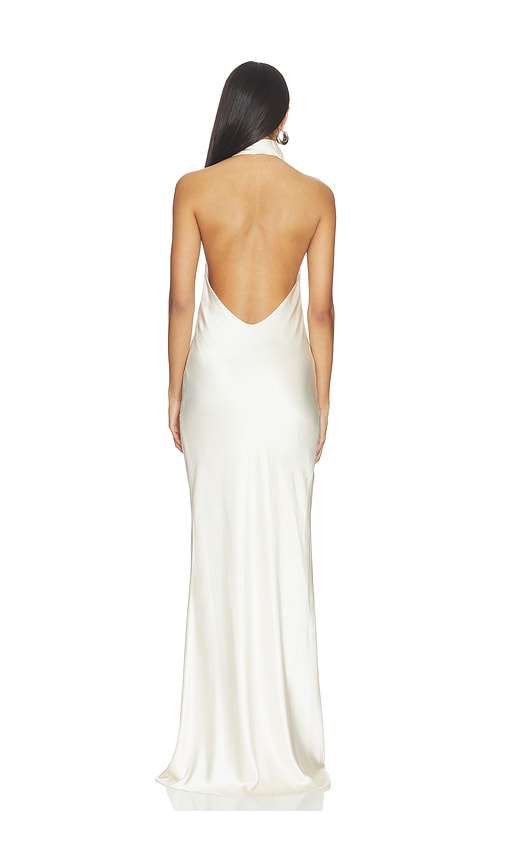  The Sei Neckholder-kleid In Cream. Größe 2. Also In 4. 