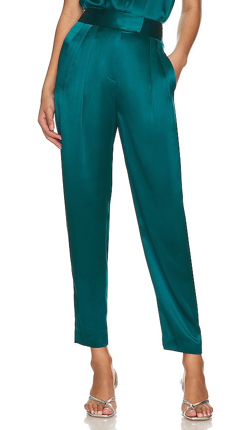 Shop The Sei Tapered Trouser In Lagoon