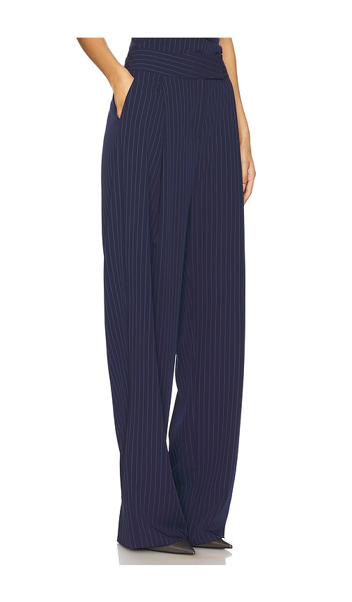 Boyfriend Trouser in Navy. - size 4 (also in 8)
