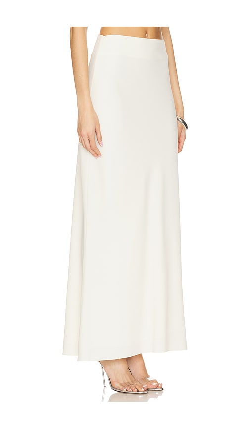 Crepe Bias Maxi Skirt in Cream. - size 6 (also in 2, 4, 8)