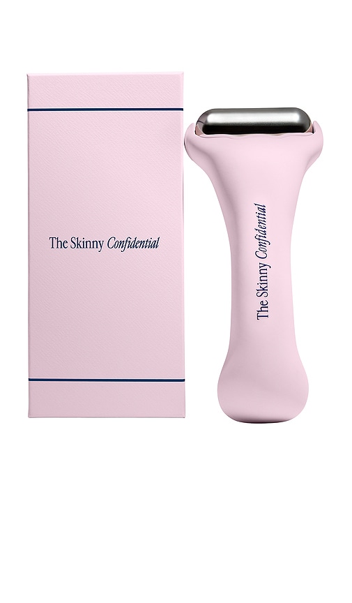 The Skinny Confidential Ice Roller 2.0 in Pink.