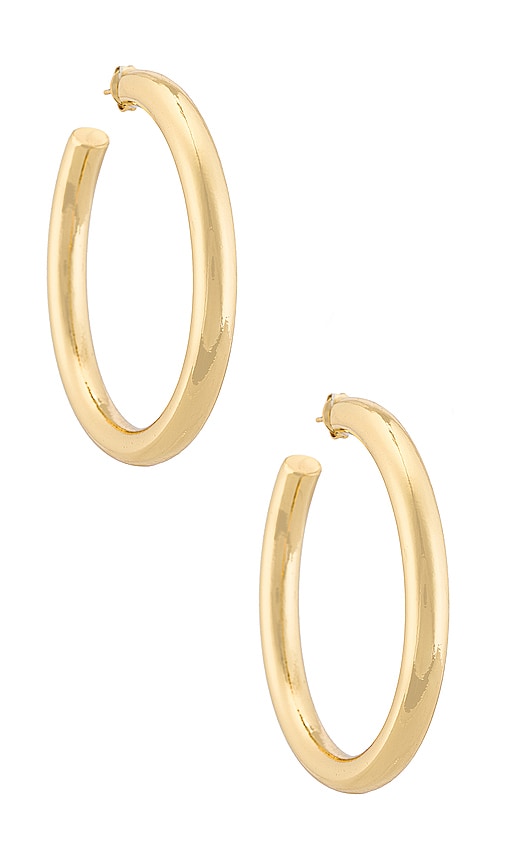 HARLOW Thick Hoop Earrings