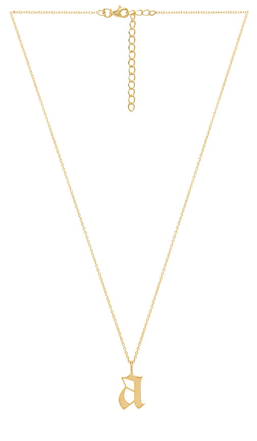 The Old English A Pendant