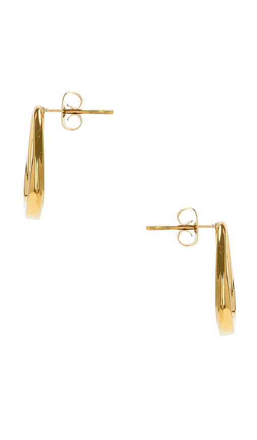 THE M JEWELERS NY ROUNDED STUD EARRING 