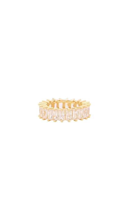 The M Jewelers NY The Emerald Cut Pave Ring