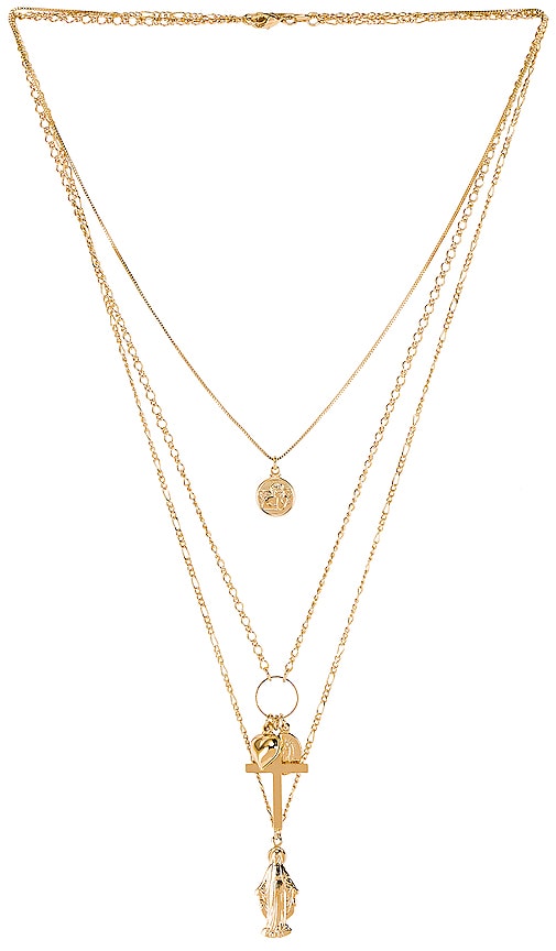Full Saint Layer Necklace