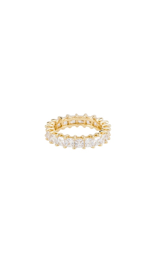 The Princess Cut Eternity Band
