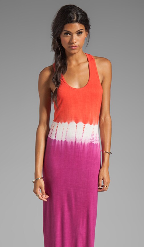 tie dye jersey dress