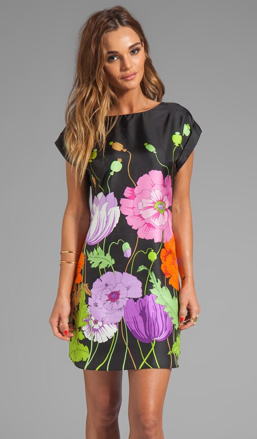 Midge's Garden Silk Twill Nichelle Dress