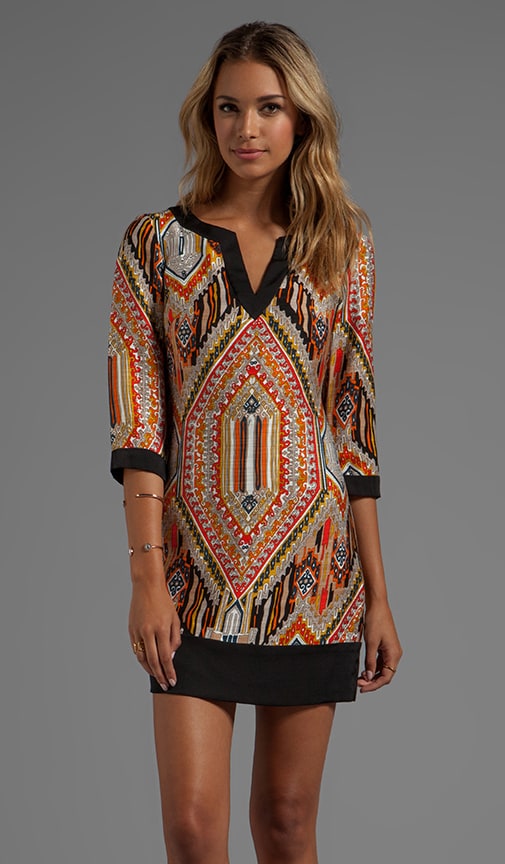 Tribal Diamond Kurta Dress