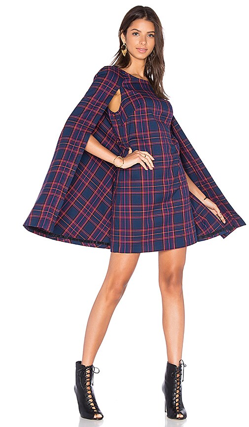 Trina turk shop cape dress